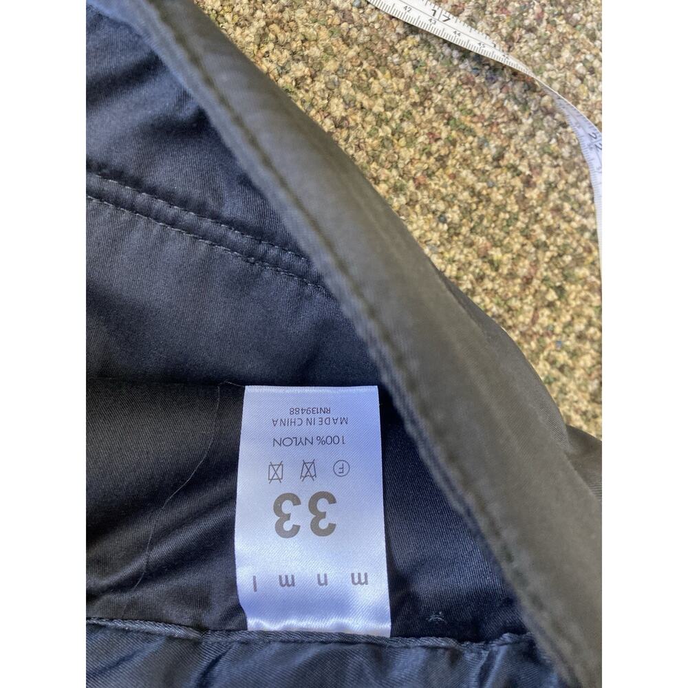 Mnml Men’s Black SNAP ZIPPER II CARGO PANTS Size 33 New With Tags - Picture 11 of 11
